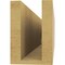 Ekena Millwork 4in. W x 6in. H x 24in. L Asheboro Woodgrain TimberThane Rafter Tail, Primed Tan RFTUR04X06X24ASHRCPR - alternate 5